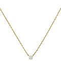 Cartier 18K Yellow Gold 1 Diamond 1875 Necklace