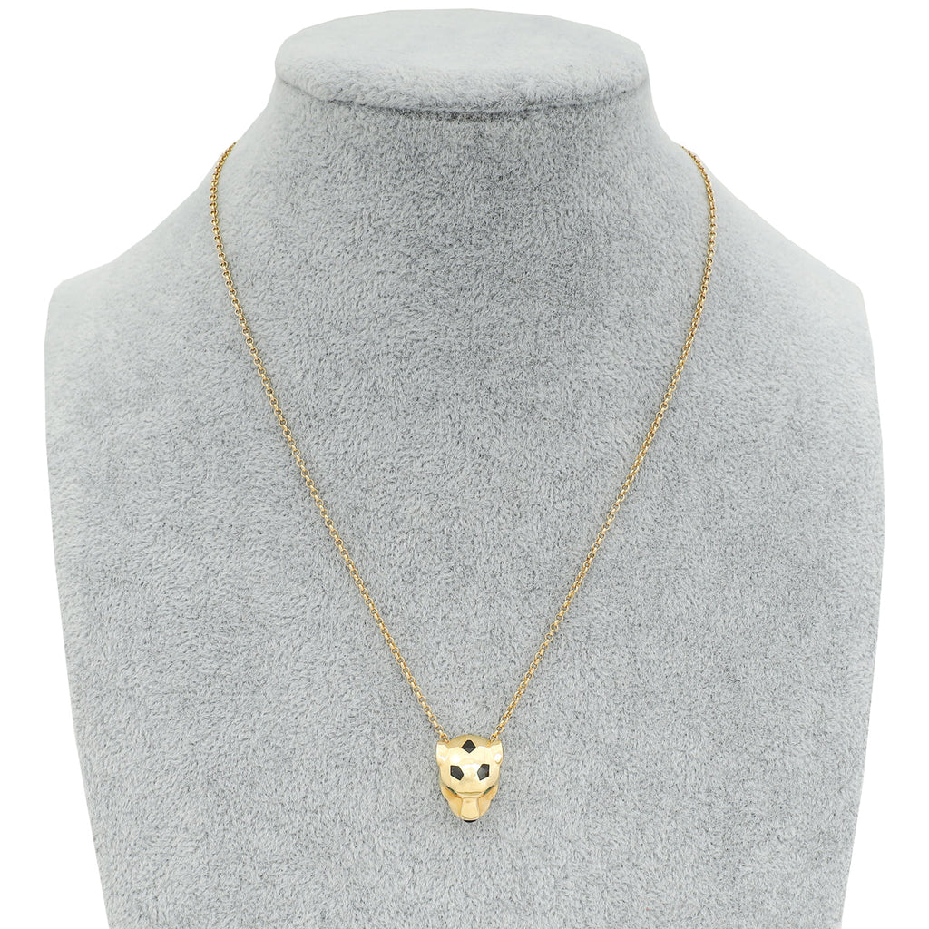 Cartier 18K Yellow Gold Panthère De Cartier Necklace