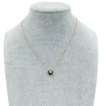 Cartier 18K Rose Gold Diamond Malachite Amulette De Cartier XS Model Necklace