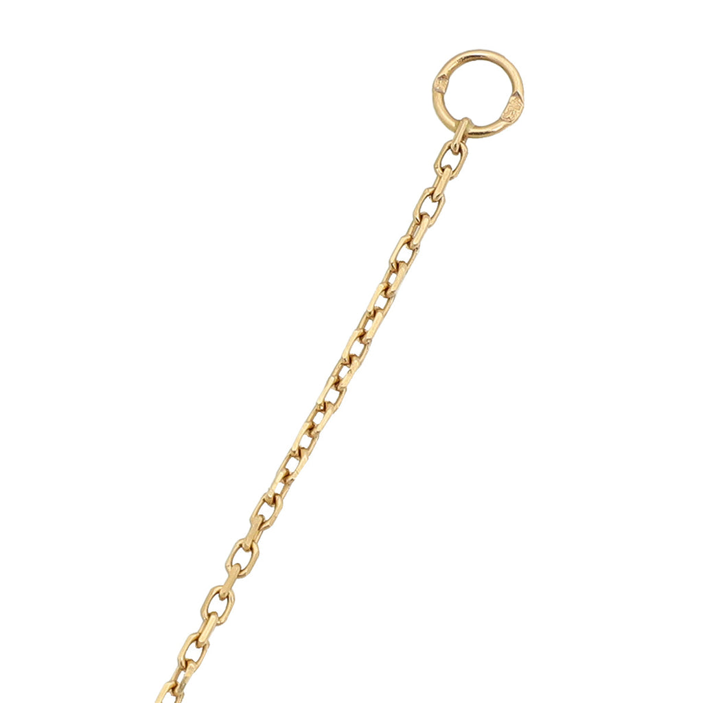 Cartier 18K Rose Gold Diamond Malachite Amulette De Cartier XS Model Necklace