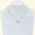 Cartier 18K Trinity Double Chain Necklace Mini Model