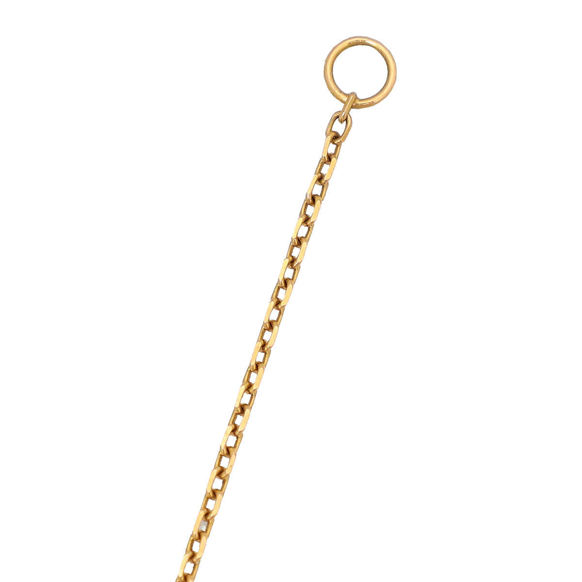 Cartier 18K Rose Gold Diamond Malachite Amulette De Cartier XS Model Pendant Necklace