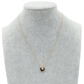 Cartier 18K Rose Gold Diamond Onyx Amulette de Cartier Necklace