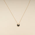 Cartier 18K Rose Gold Diamond Amulette De Cartier Onyx Pendant Necklace