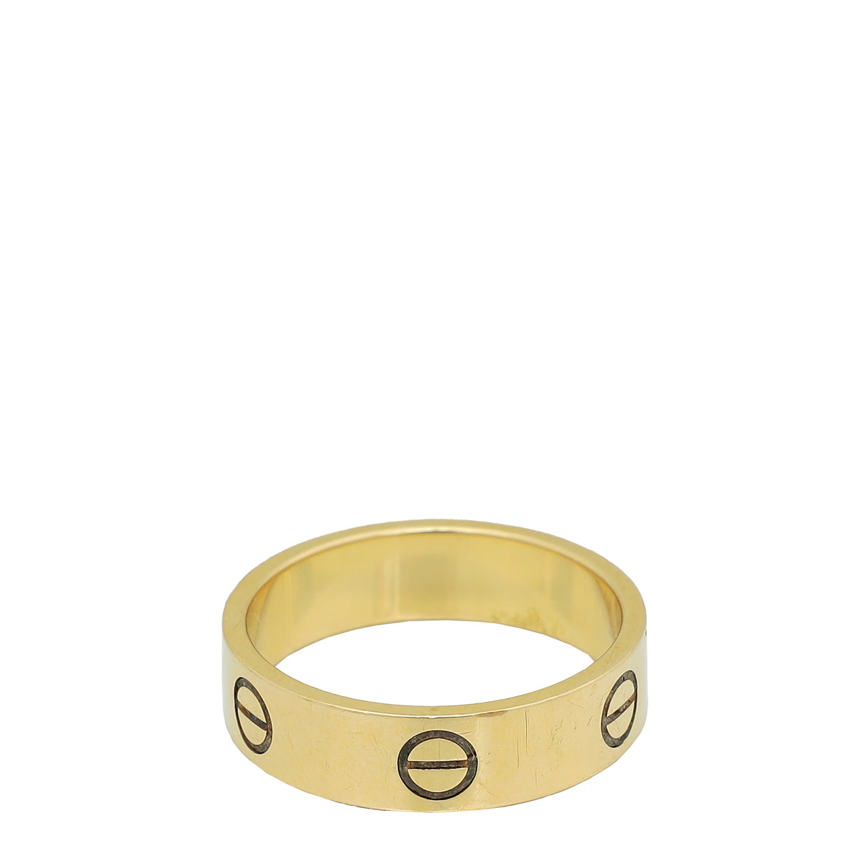 Cartier 18K Yellow Gold Love Classic Ring 59