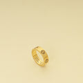 Cartier 18K Yellow Gold Love Classic Model Ring 53