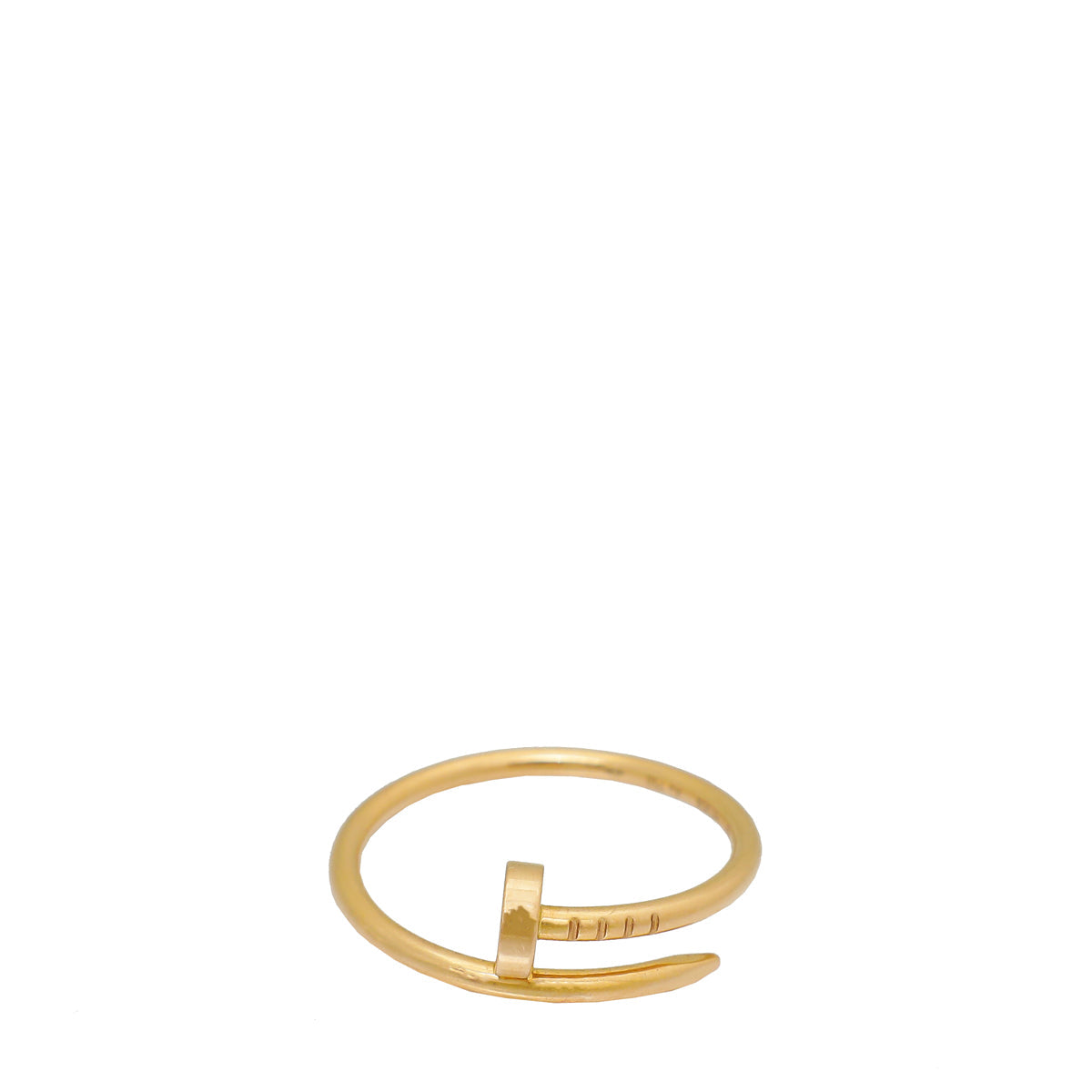 Cartier 18K Pink Gold Small Model juste Un Clou Ring 60