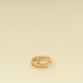 Cartier 18K Rose Gold Juste Un Clou Double Ring 50