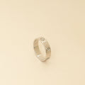 Cartier Platinum Classic Model Love 5.5mm Ring 63