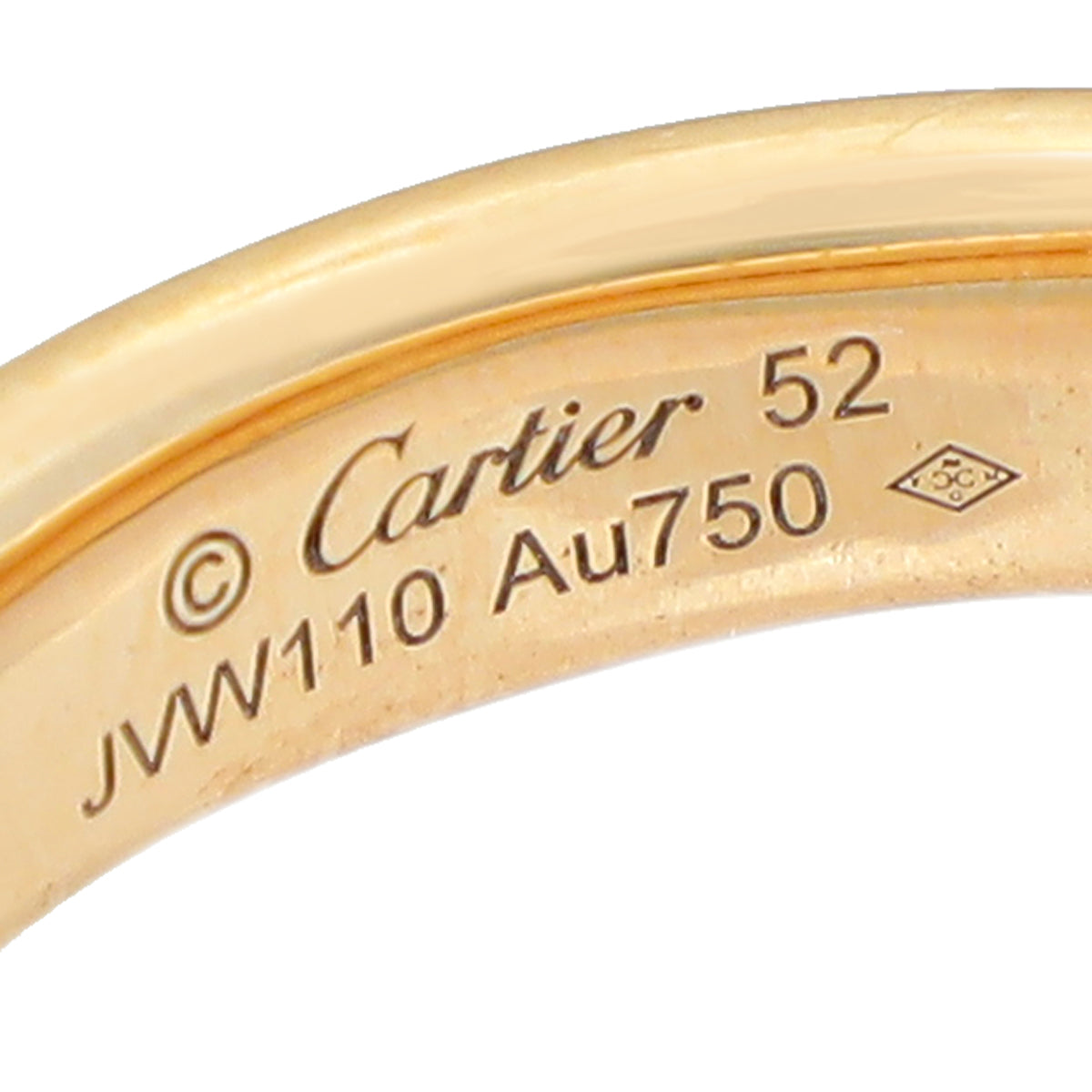 Cartier 18K Rose Gold Panthère De Cartier Small Model Ring 52