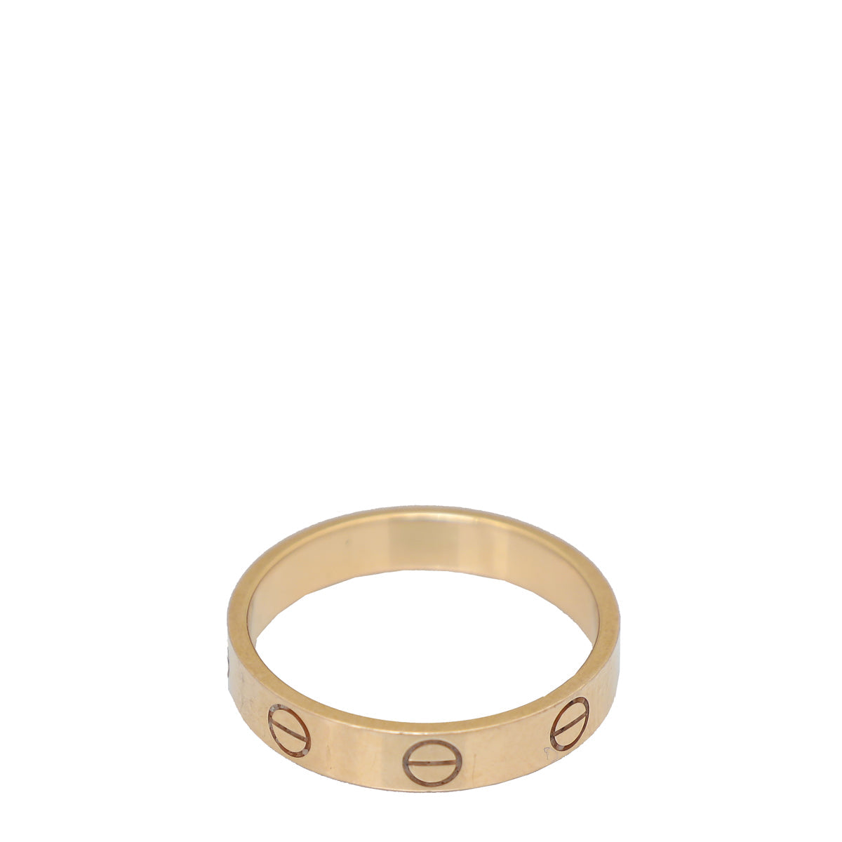 Cartier 18K Rose Gold Love Ring 54