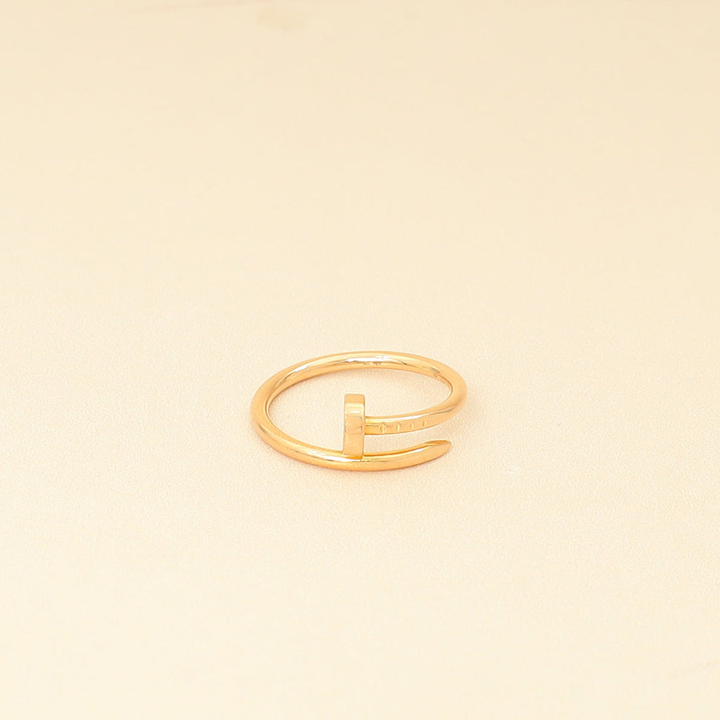 Cartier 18K Rose Gold Juste Un Clou Small Model Ring