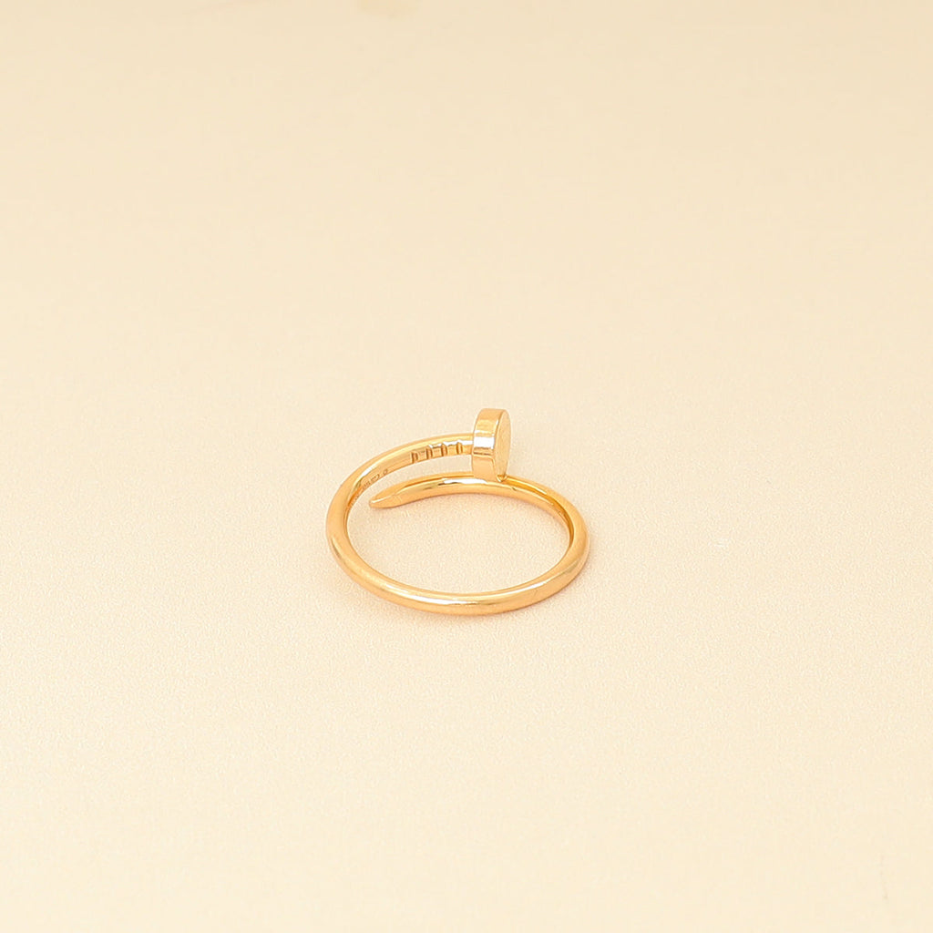 Cartier 18K Rose Gold Juste Un Clou Small Model Ring
