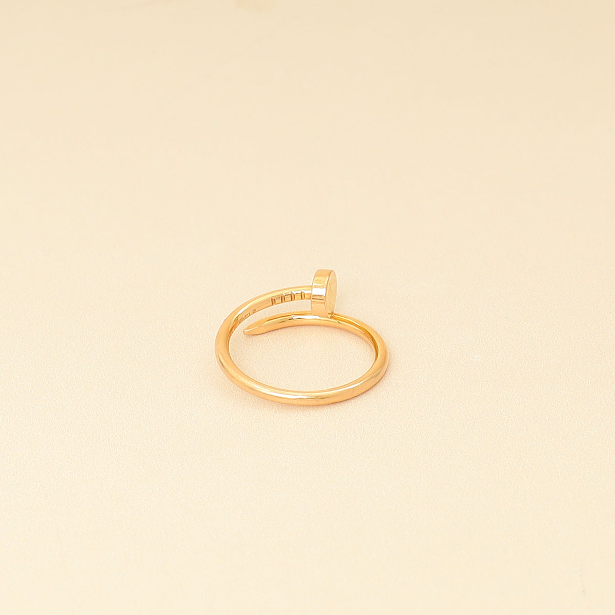 Cartier 18K Rose Gold Juste Un Clou Small Model Ring
