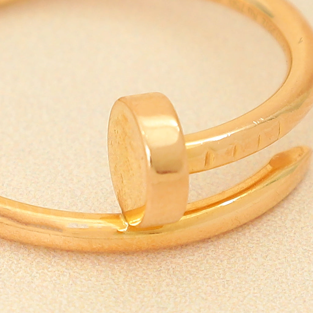 Cartier 18K Rose Gold Juste Un Clou Small Model Ring