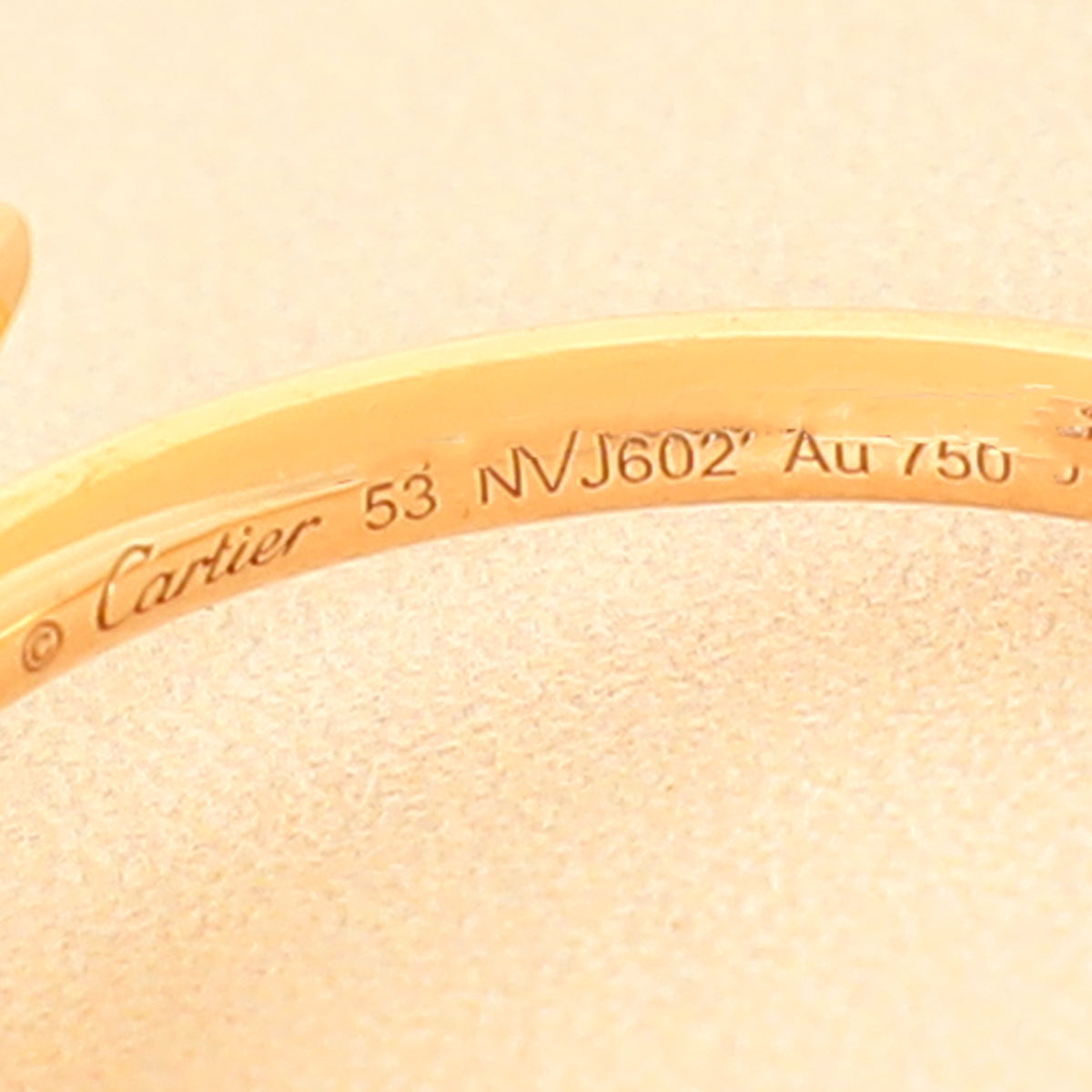 Cartier 18K Rose Gold Juste Un Clou Small Model Ring