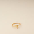 Cartier 18K Yellow Gold Juste Un Clou Small Model Ring 51
