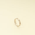 Cartier 18K White Gold Love Ring Small Model 52