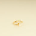Cartier 18K Yellow Gold Juste Un Clou Small Model Ring 56