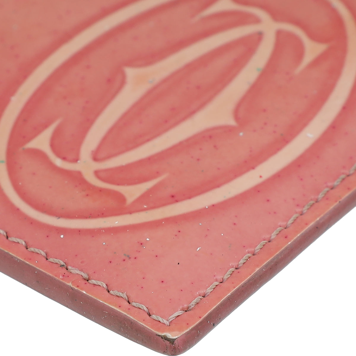 Cartier Pink Happy Birthday Single Card Holder
