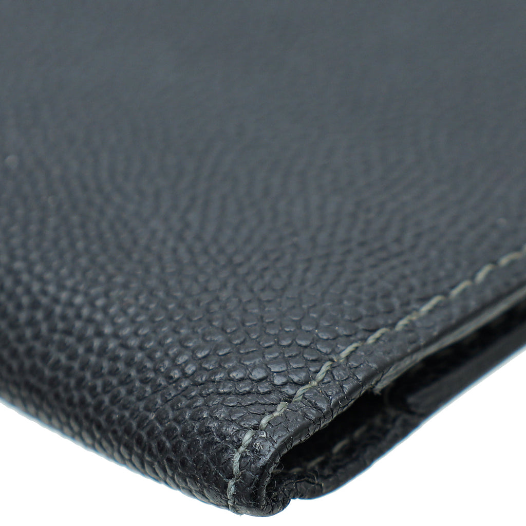 Cartier Black Santos Bi-Folder Wallet