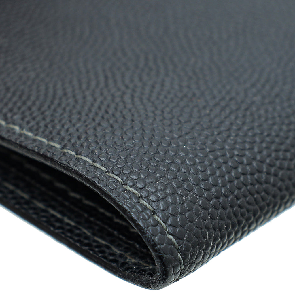 Cartier Black Santos Bi-Folder Wallet