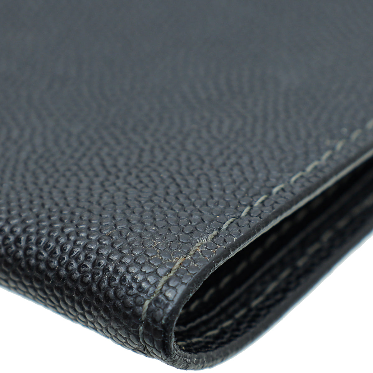 Cartier Black Santos Bi-Folder Wallet