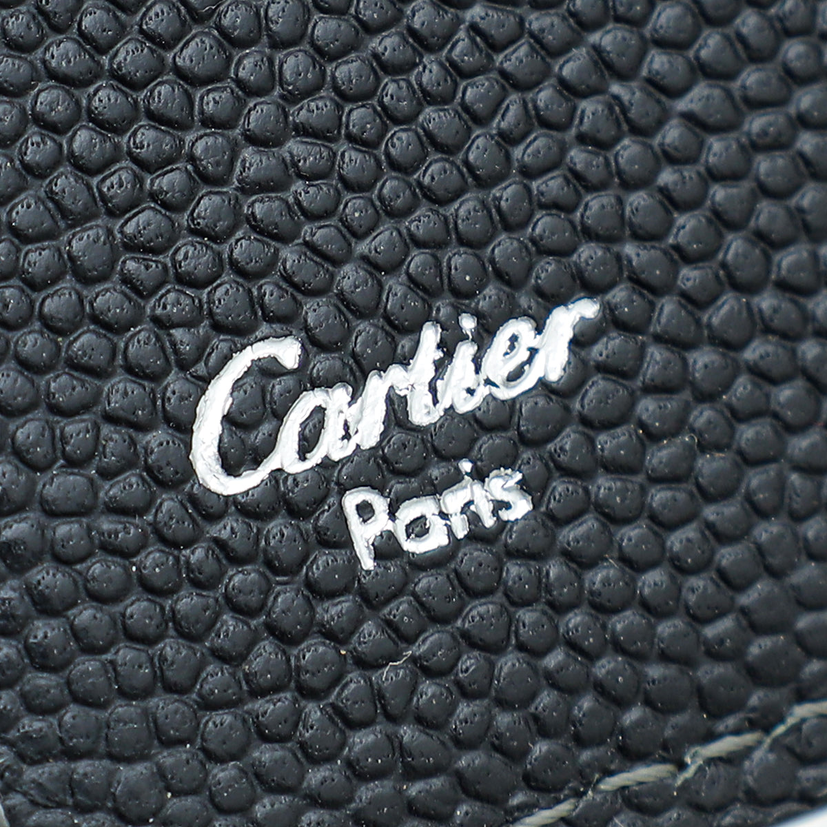 Cartier Black Santos Bi-Folder Wallet