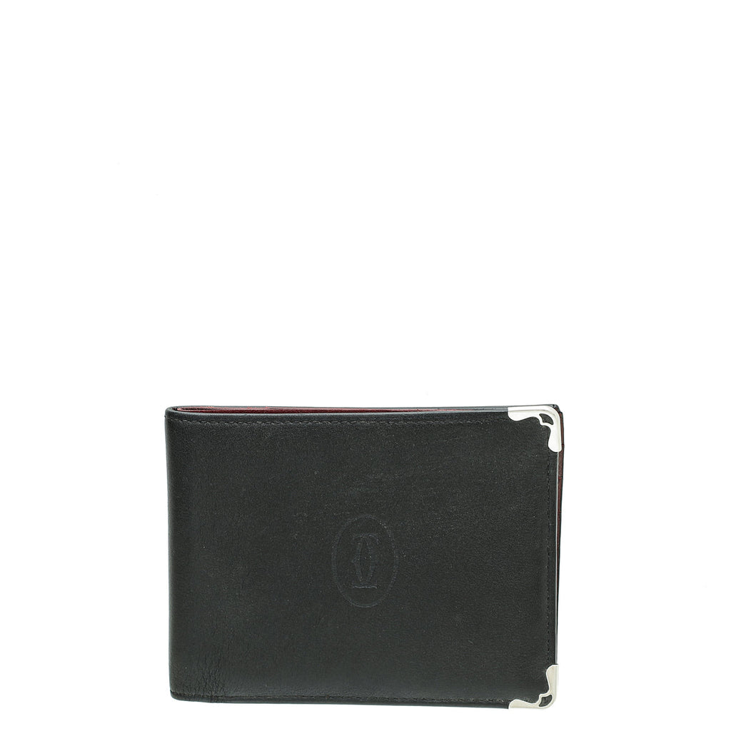 Cartier Black Must De Cartier Wallet