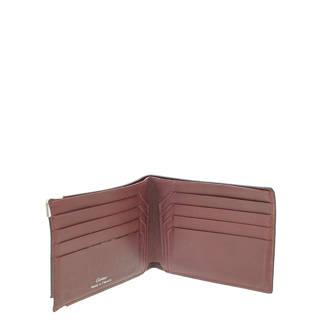 Cartier Black Must De Cartier Wallet