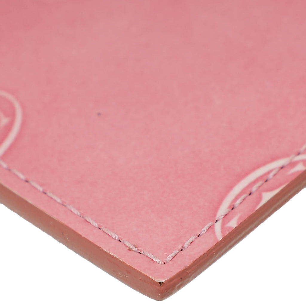 Cartier Pink Happy Birthday Single Card Holder