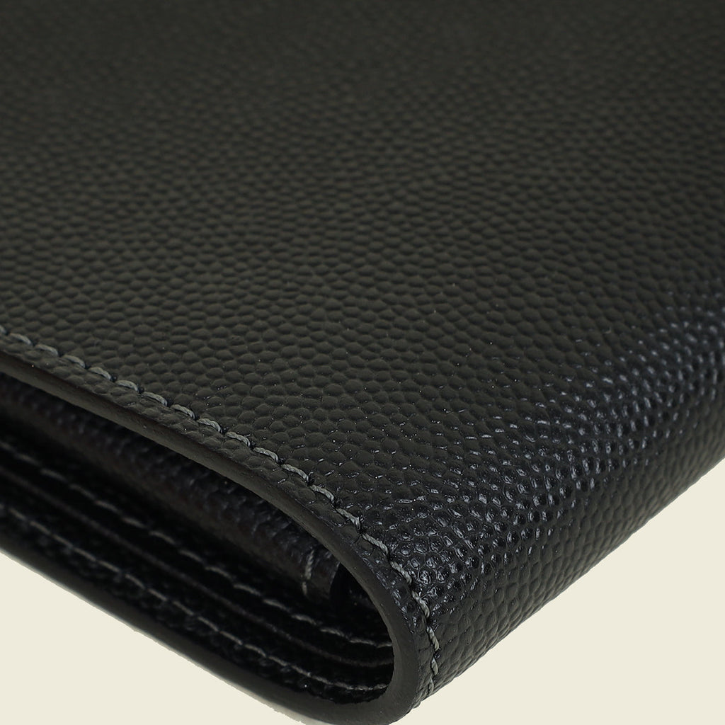 Cartier Black Santos de Cartier Wallet (For Men)
