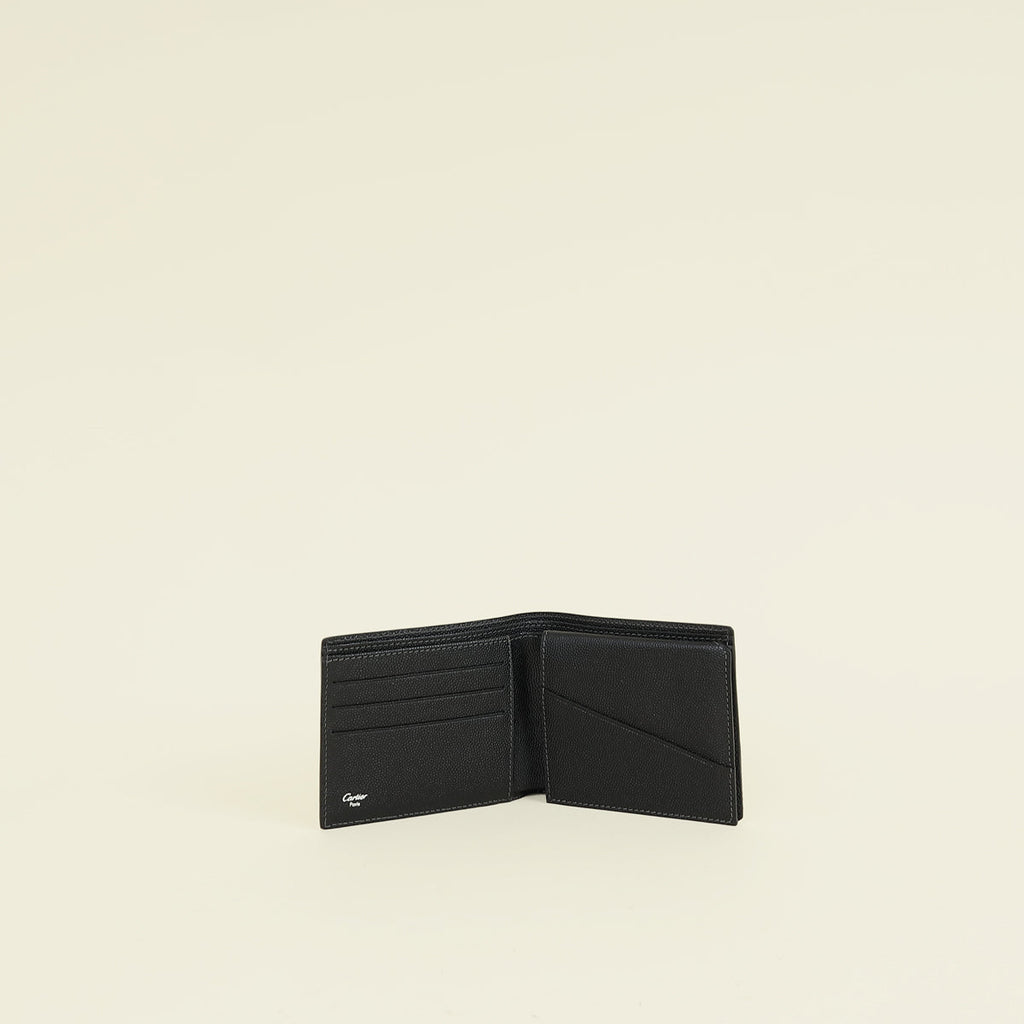 Cartier Black Santos de Cartier Wallet (For Men)
