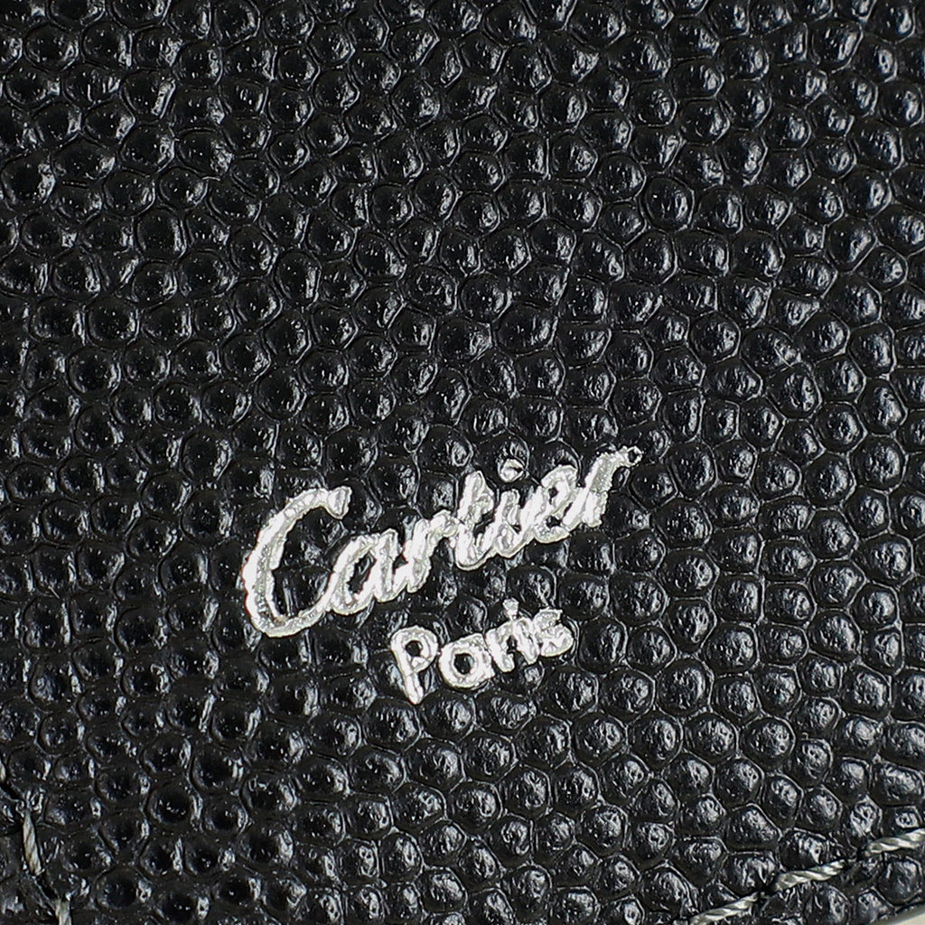 Cartier Black Santos de Cartier Wallet (For Men)