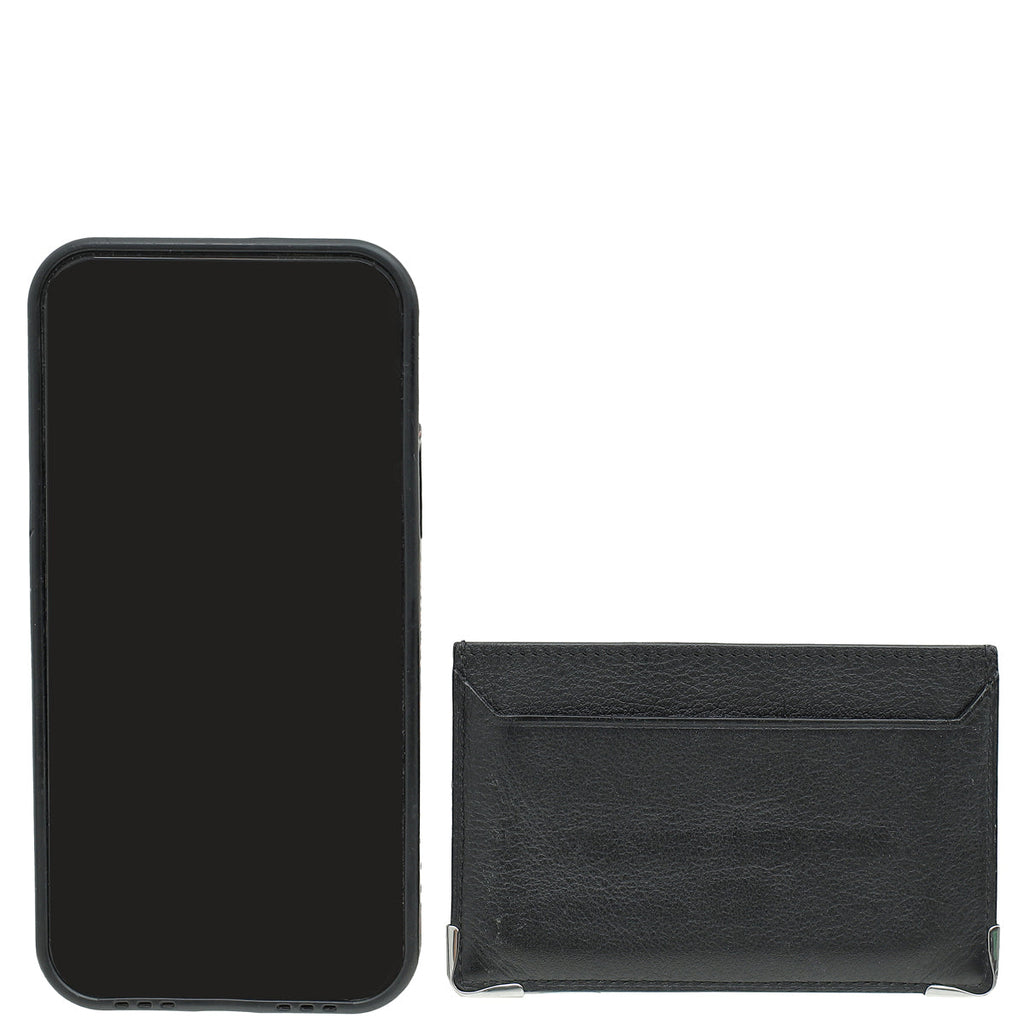 Cartier Black Must De Cartier Card Holder