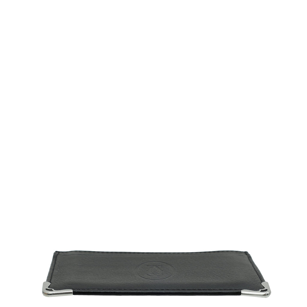 Cartier Black Must De Cartier Card Holder