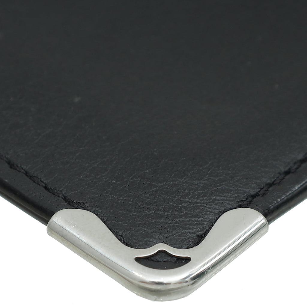 Cartier Black Must De Cartier Card Holder
