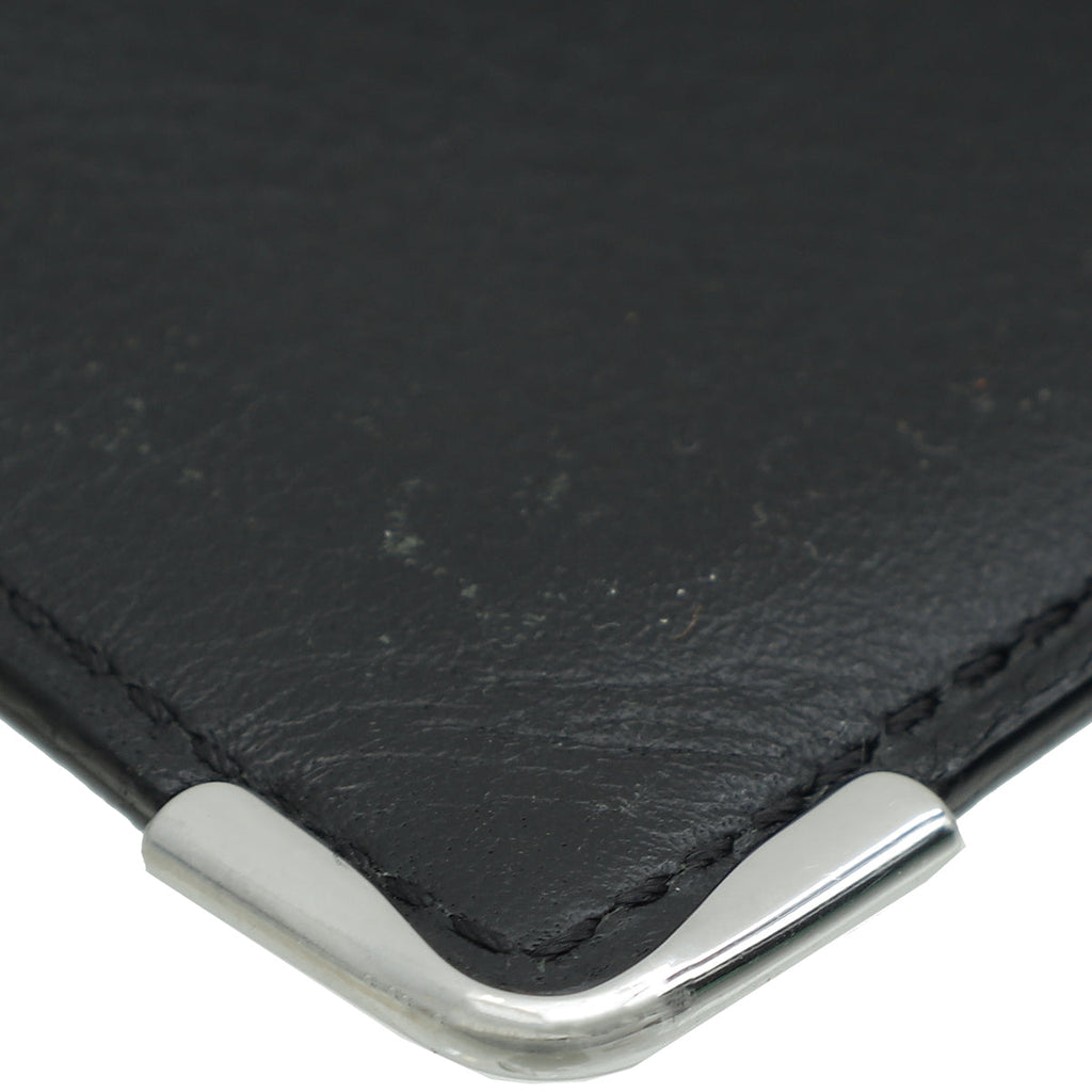 Cartier Black Must De Cartier Card Holder