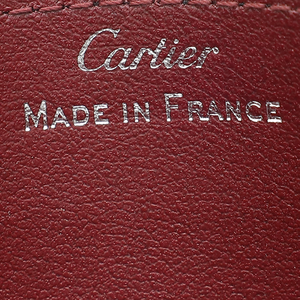 Cartier Black Must De Cartier Card Holder