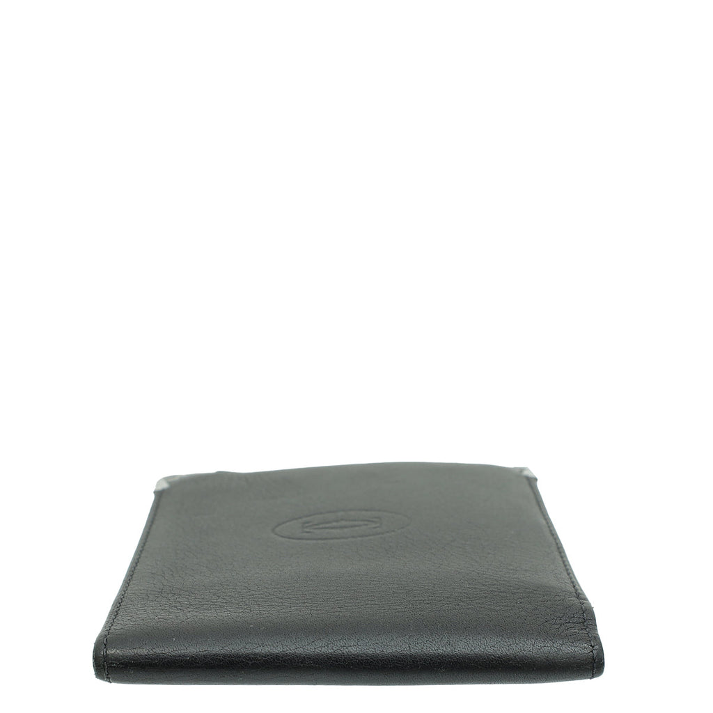 Cartier Black Must De Cartier 6 Credit Card Compact Wallet