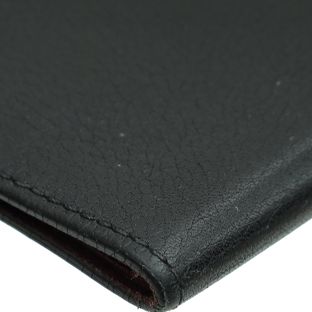 Cartier Black Must De Cartier 6 Credit Card Compact Wallet