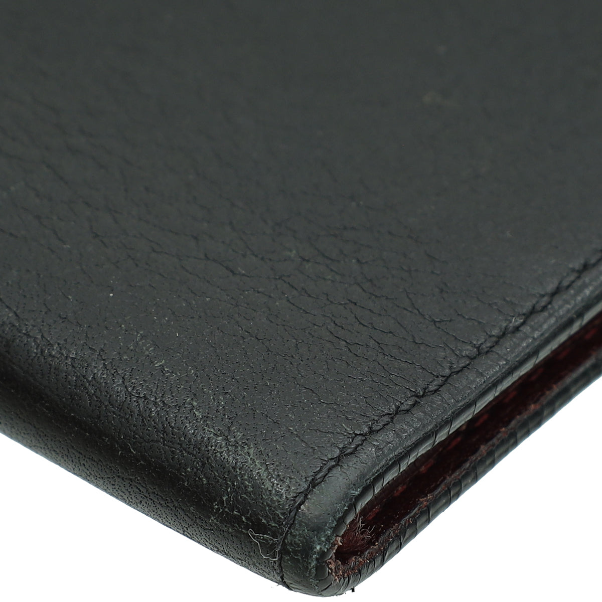Cartier Black Must De Cartier 6 Credit Card Compact Wallet