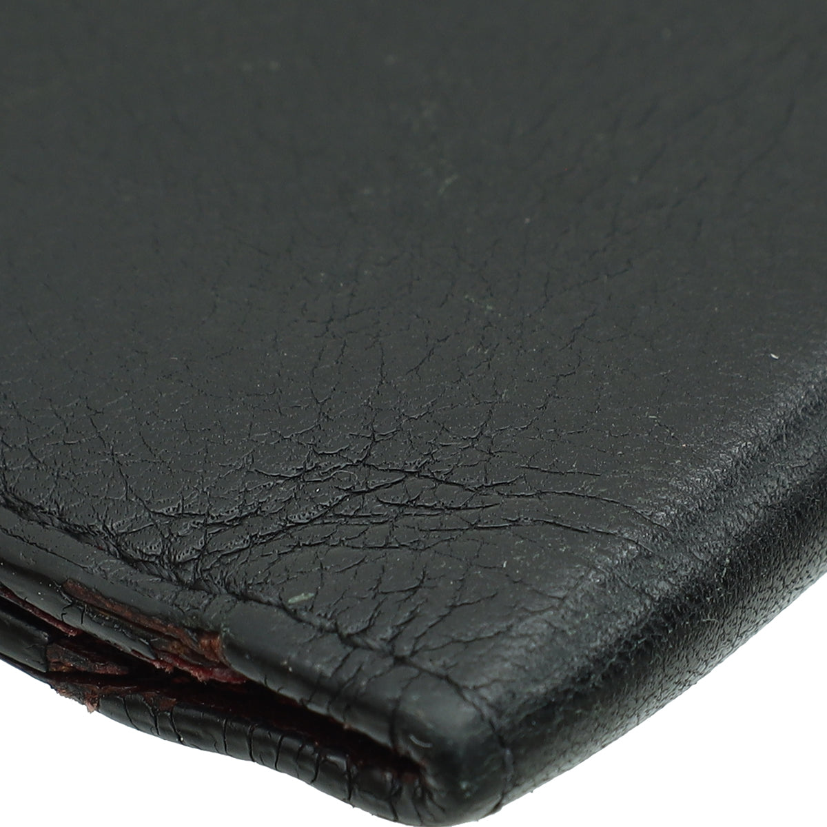 Cartier Black Must De Cartier 6 Credit Card Compact Wallet