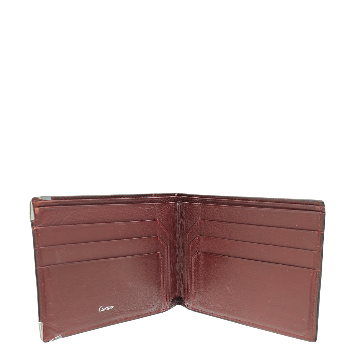 Cartier Black Must De Cartier 6 Credit Card Compact Wallet