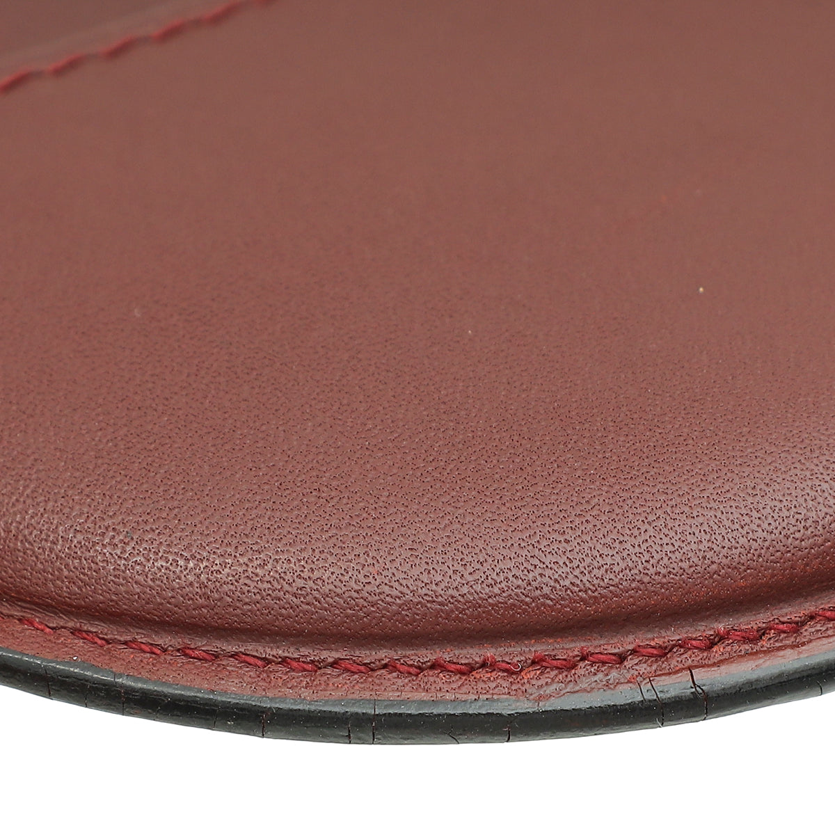 Cartier Burgundy Must de Cartier Round Coin Purse