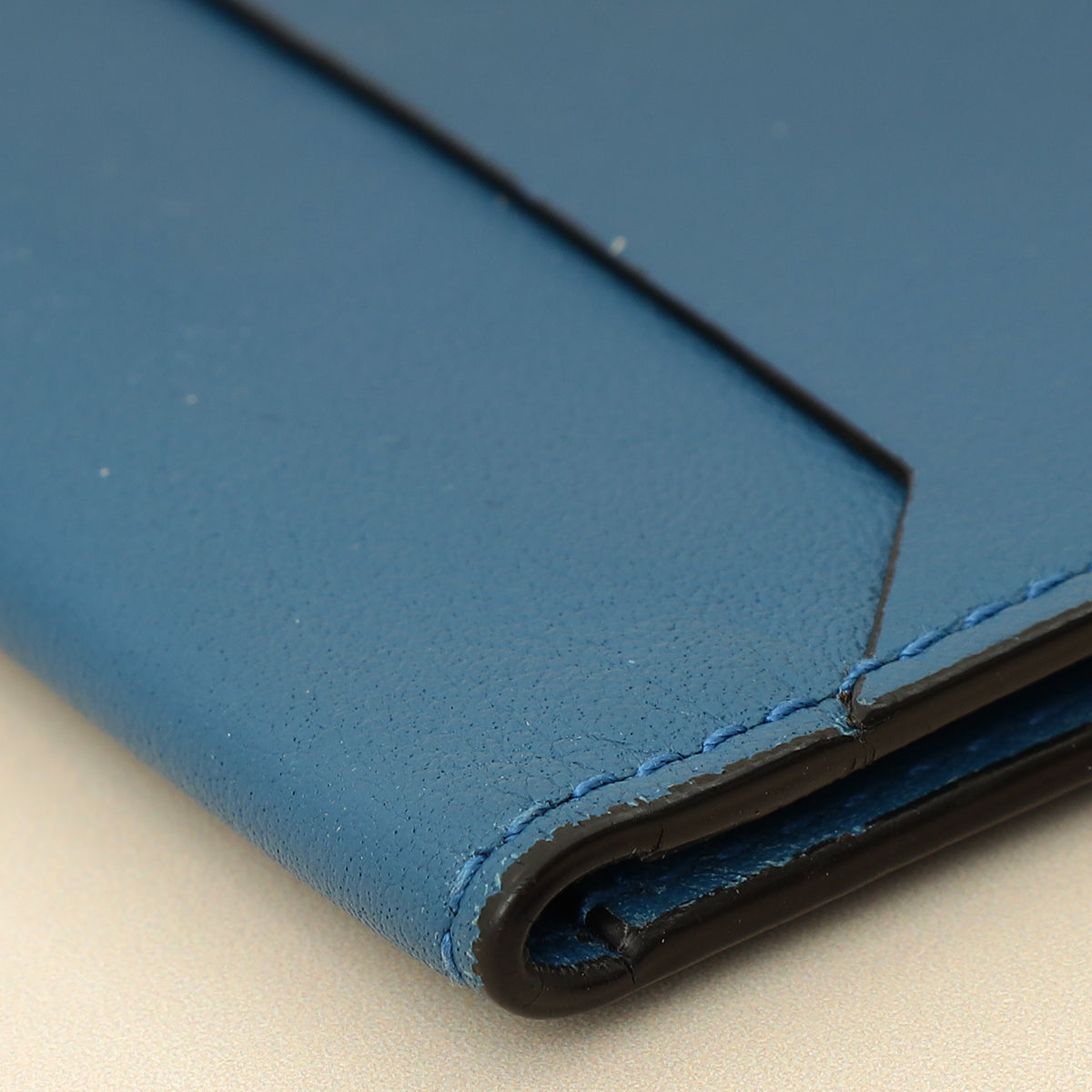 Cartier Blue Must De Cartier 4 Credit Card Case