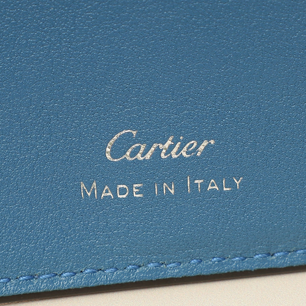Cartier Blue Must De Cartier Wallet