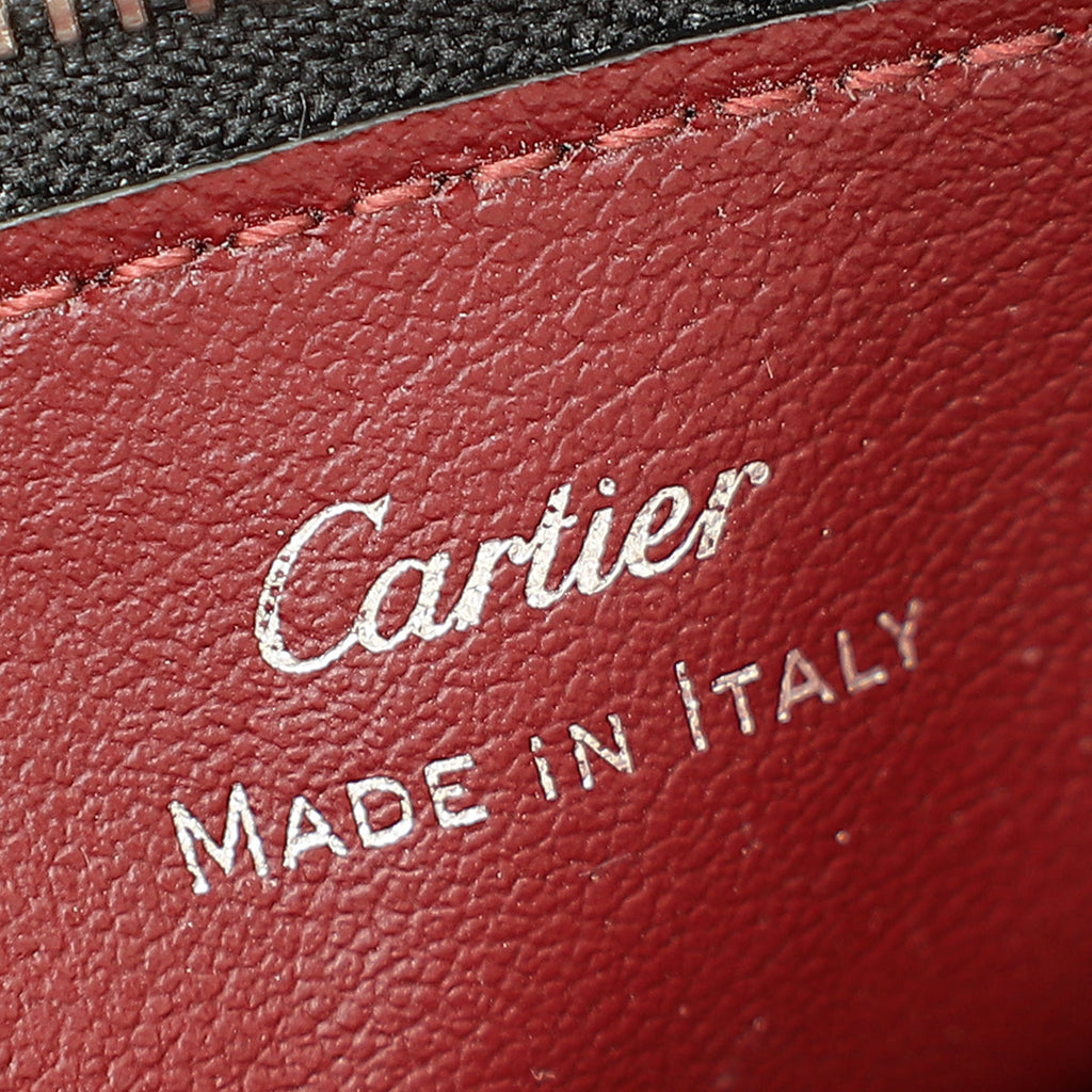 Cartier Black Must de Cartier Zipped Card Holder