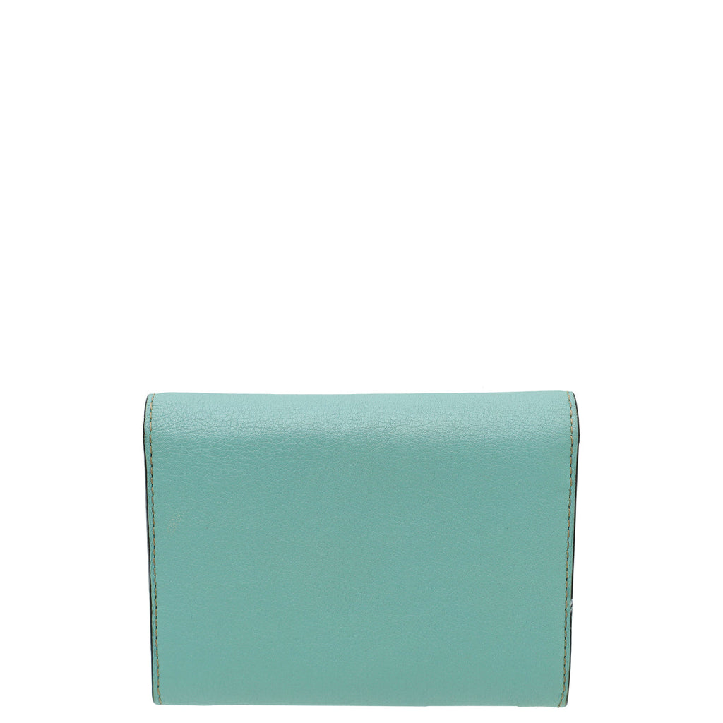 Cartier Mint Green C De Cartier Compact Wallet