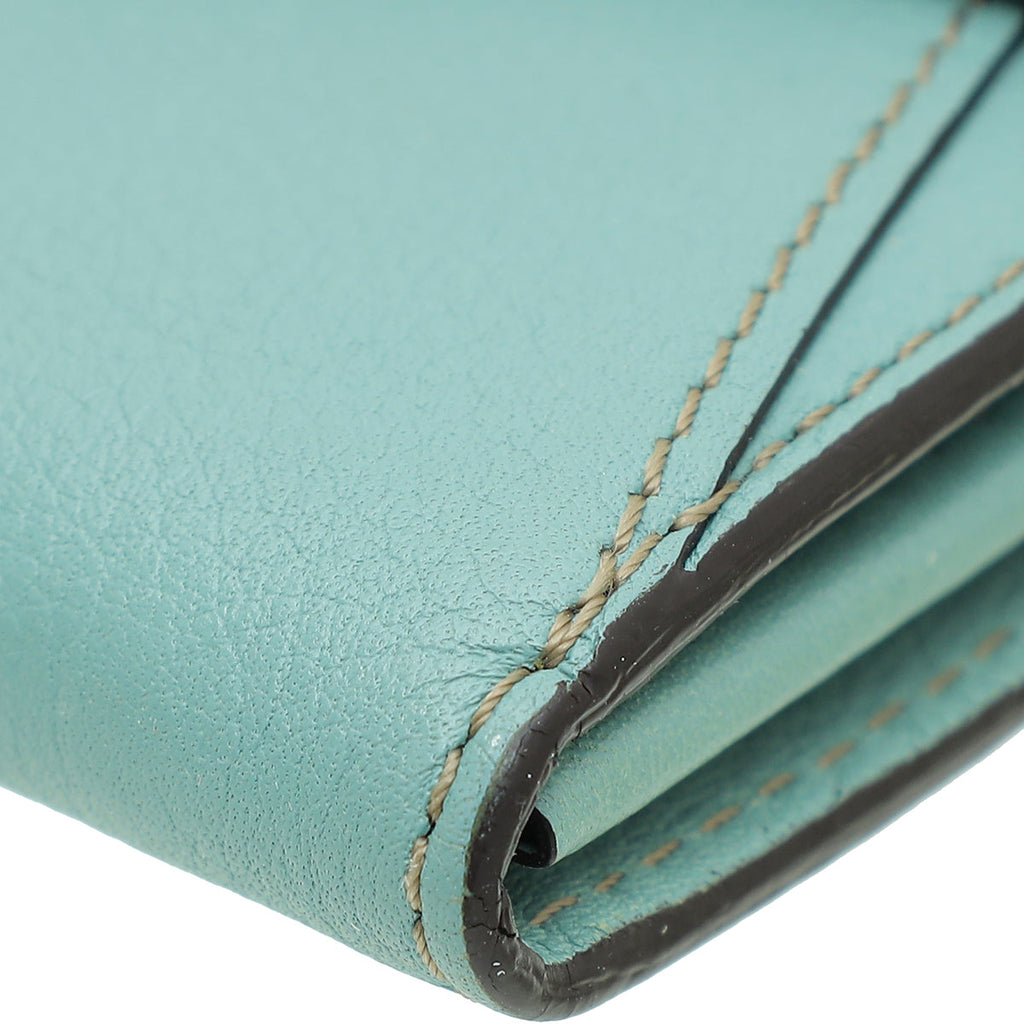 Cartier Mint Green C De Cartier Compact Wallet